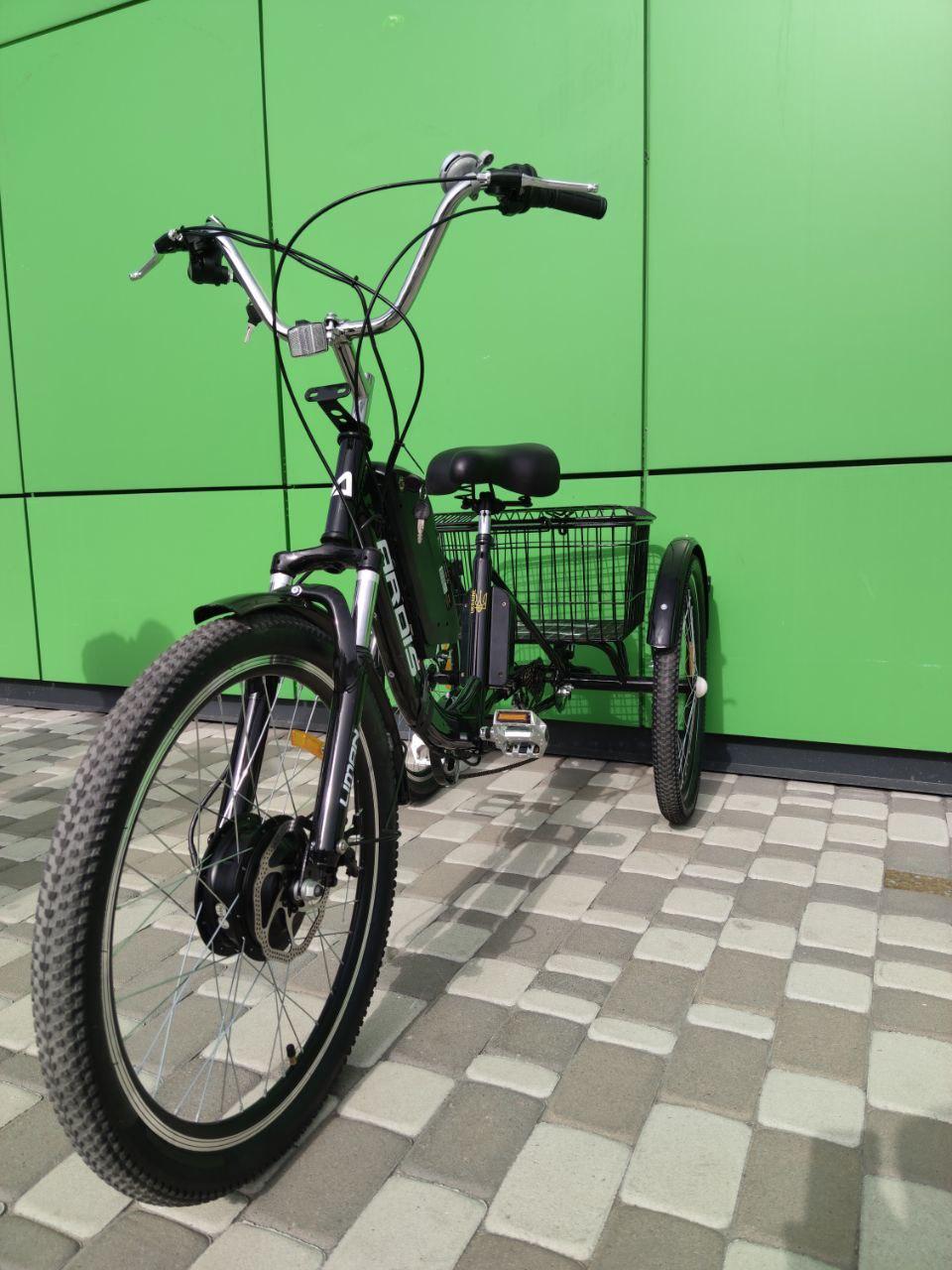 Купить Грузовой Электровелосипед 500W Liman трехколесный, цена 38298 ...