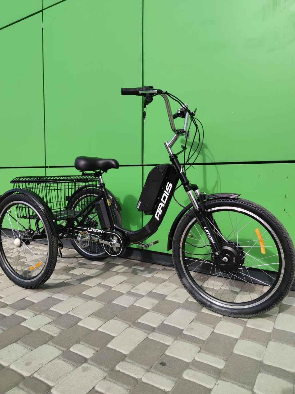 Вантажний Електровелосипед 500W 48 V 13A Liman триколісний
