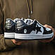 Чоловічі Кросівки Bape SK8 Sta Patent Black White 40-41-43-44-45, фото 5