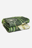 Одеяло силиконовое полуторное зеленого цвета 153356P