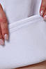 Спідниця жіноча на флісі білого кольору 161172P, фото 4