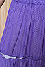 Спідниця жіноча фіолетового кольору в горох розмір 42-46 162041P, фото 4