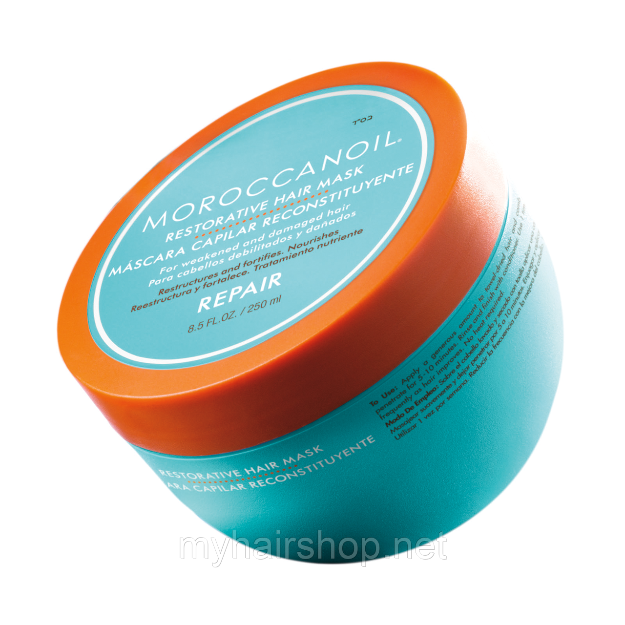 Маска відновлювальна для ослабленого та пошкодженого волосся MOROCCANOIL Restorative Hair Mask 250 мл