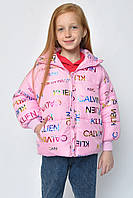 Куртка демисезонная девочка розовая 127688P