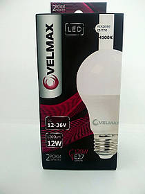 LED ЛАМПА VELMAX  12-36V, 12W,