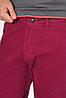 Бриджі чоловічі мікровільветові бордового кольору 163945P, фото 4