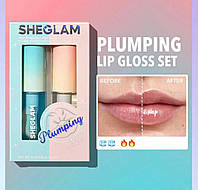 Набор блесков для губ с эффектом увеличения Plump Addict Hot & Cold Gloss Duo от SHEGLAM