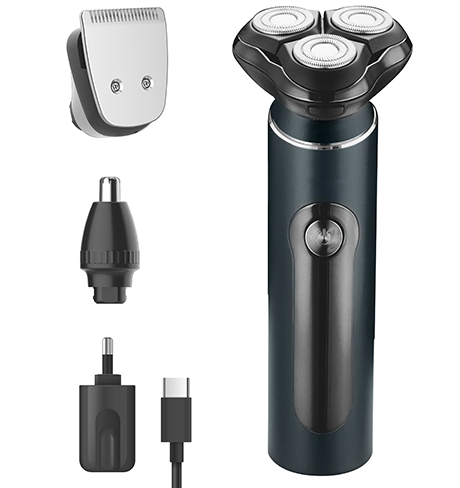 Чоловіча бритва 3 в 1 - USB + чохол Adler ADEG 2940, фото 1