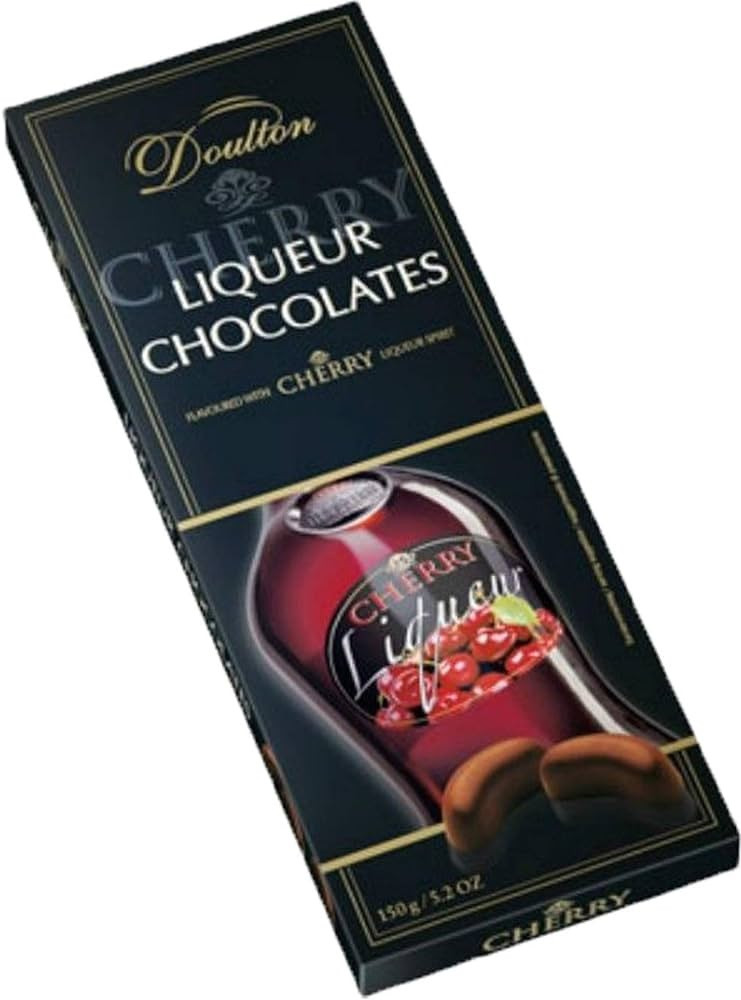 Цукерки Шоколадні зі Смаком Вишневого Лікеру Doulton Cherry Liqueur 150 г Німеччина