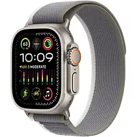 Смарт-часы Apple Watch Ultra 2 49mm GPS + Cellular Titanium Case with Trail Green Gray Loop - M/L (MRF43)