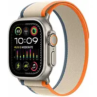 Смарт-часы Apple Watch Ultra 2 49mm GPS + Cellular Titanium Case with Trail Orange Beige Loop - M/L (MRF23)