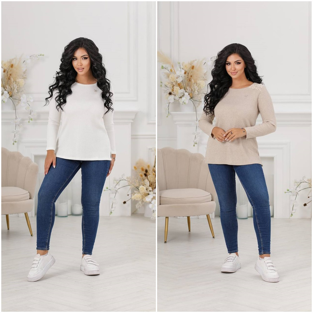 Жіноча кофта в'язана ангора — чудова якість батал