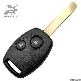 Заготовка ключа CR-V Honda hon66 2 кнопки 35111SEA309 35114SNWJ01