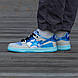 Чоловічі кросівки Bape SK8 Sta Patent Blue 40-41-42-43-44-45, фото 3