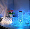 Настільна LED-лампа Кристал Троянда із сенсорним керуванням 16 кольорів, фото 7