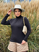 Гольф базовий із довгими рукавами мустанг весна-осінь розміри норма та батал, фото 4