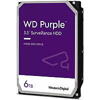 Жорсткий диск WD Purple 6 TB 5400 rpm 256 MB 3.5" SATA III (WD64PURZ)