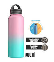 Бидон термос вакуумный Steel Vacuum Bottle 1000 ml с двойными стенками из нержавеющей стали RG