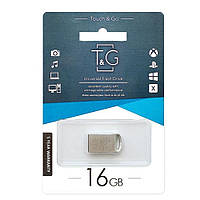 Флеш память TG USB 2.0 16GB Metal 105 Steel TR, код: 7698369