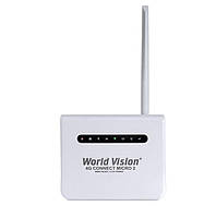 4G LTE WI-FI роутер World Vision 4G Connect Micro 2 DC 5-12V (+ переходник USB-A)