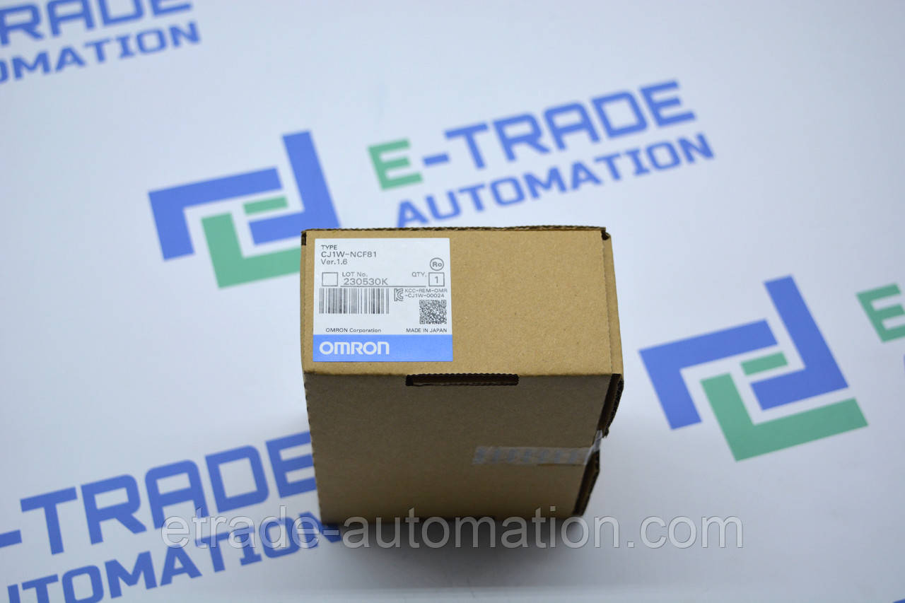 Модуль приводу Omron CJ1W-NCF81