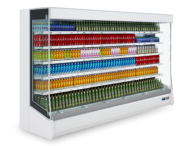 Холодильный стеллаж (горка, регал) TIMOR1.3 - фото 3 - id-p1978816761