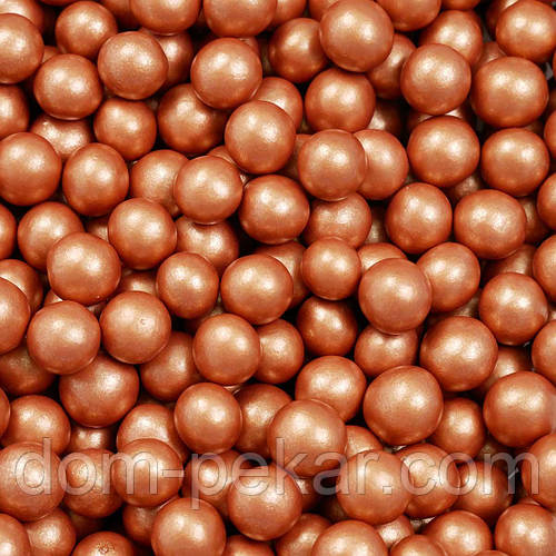 Рисовые шарики 15 мм в шоколаде Бронзовые (100 гр.) (ID#1207642874 ...