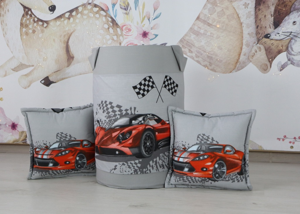 Кошик для іграшок Rally cars
