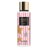 Женский парфюмированный спрей-мист Lady's Secret для тела Rush 250 мл