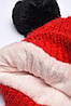 Шапка дитяча тепла червоного кольору на 3-4 роки 153204P, фото 4