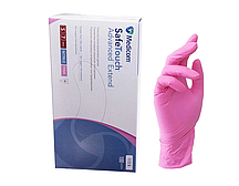Перчатки MEDICOM рожеві S 100шт нітрилові