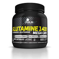 Аминокислотный комплекс L-Глютамин для спорта L-Glutamine 1400 mega caps (300 caps) Bomba