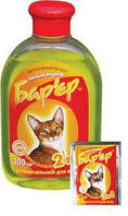 Барьер 2 в 1 шампунь универсальный для кошек, 300 мл.