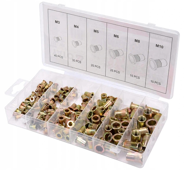 Заклепки резьбовые М10: виды, применение, особенности выбора