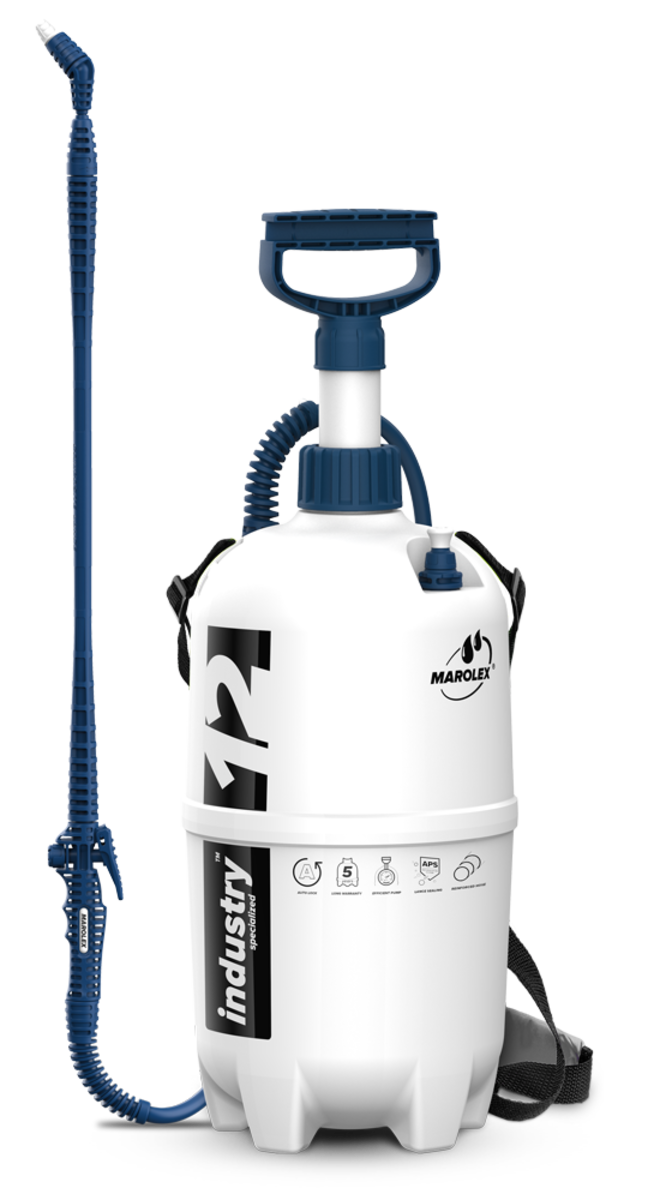 Оприскувач ранцевий MAROLEX Industry Alka line 12: 11L, 0,4MPa,EPDM. штанга 65-111см, шланг170см [4], фото 1