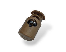 Фіксатор для шнура пластиковий No3849 #1 колір Койот