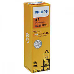 ЛАМПА 12V H3 55W + 30% PREMIUM "PHILIPS" (1ШТ)