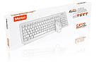 Набор беспроводная клавиатура и мышь MeeTion MT-C4120, белый, фото 7