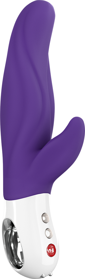 Вібратор зі стимуляцією клітора Lady Bi Fun Factory фіолетовий ErMax
