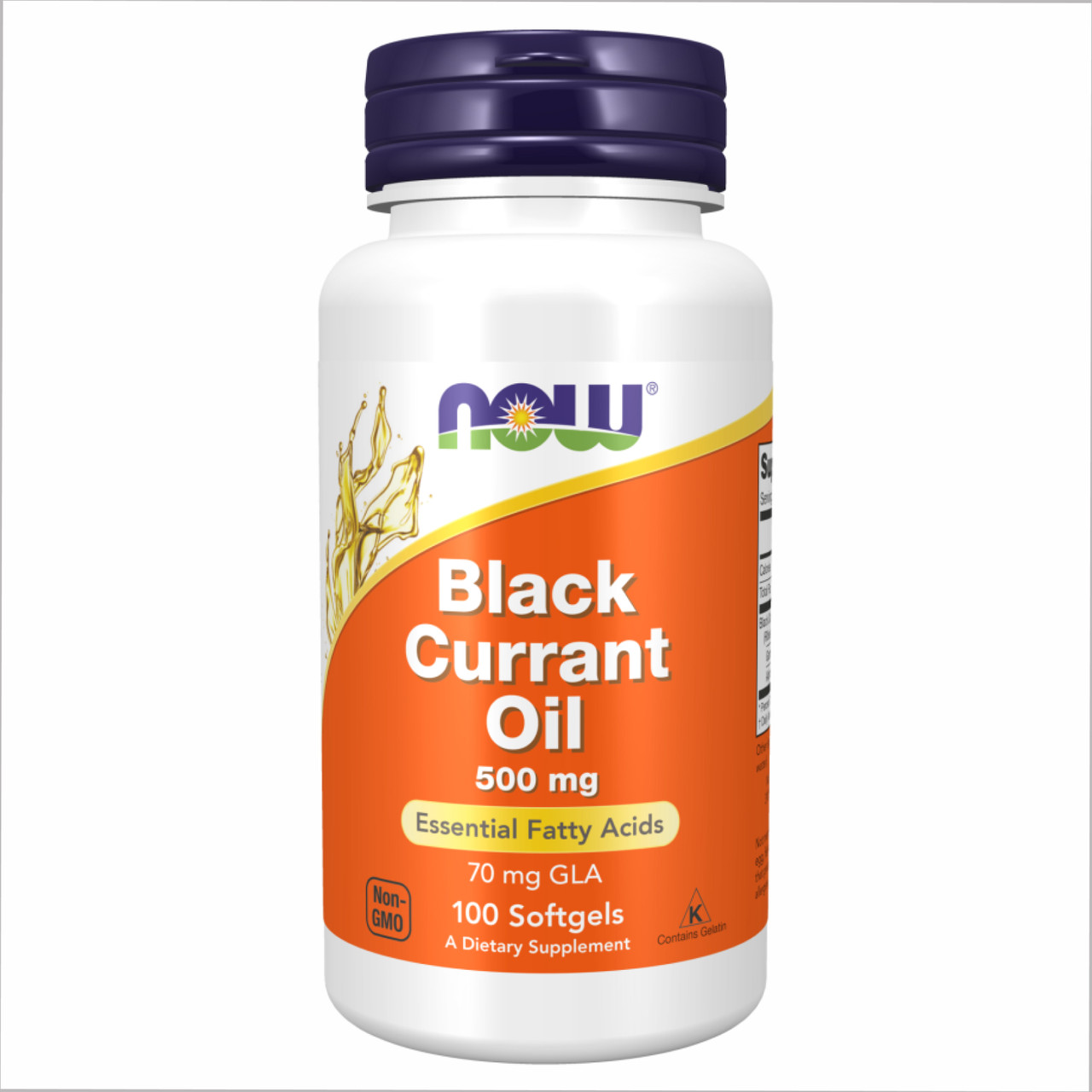 Black Currant Oil 500mg - 100 sgels, фото 1