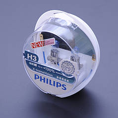 Лампа 12V H3 55W +130% X-treme Vision "Philips" (Box-2шт) (12336XV+S2) Акція