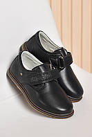 Туфли детские для мальчика черного цвета 162841P