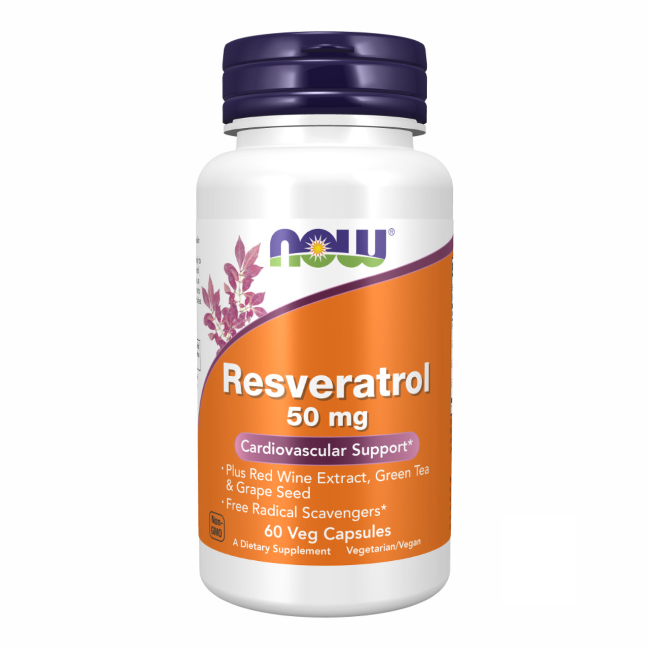 Resveratrol 50 mg - 60 vcaps, фото 1