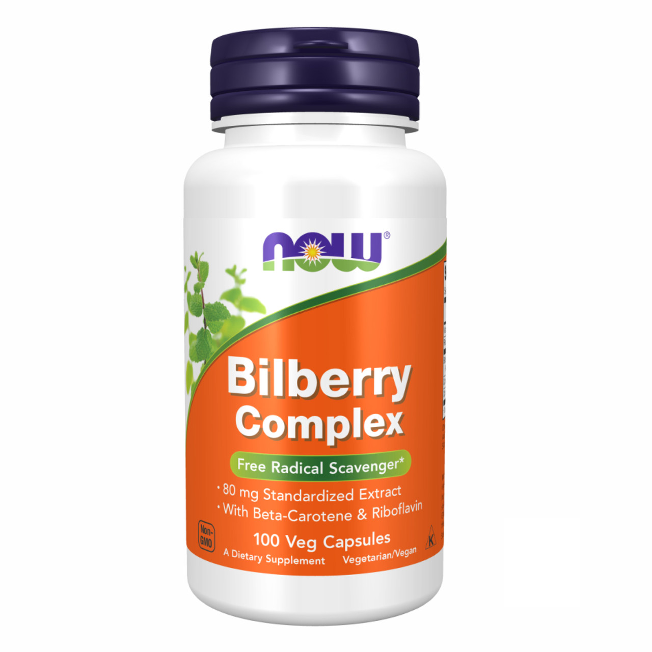 Bilberry Complex 80mg - 100 vcaps, фото 1