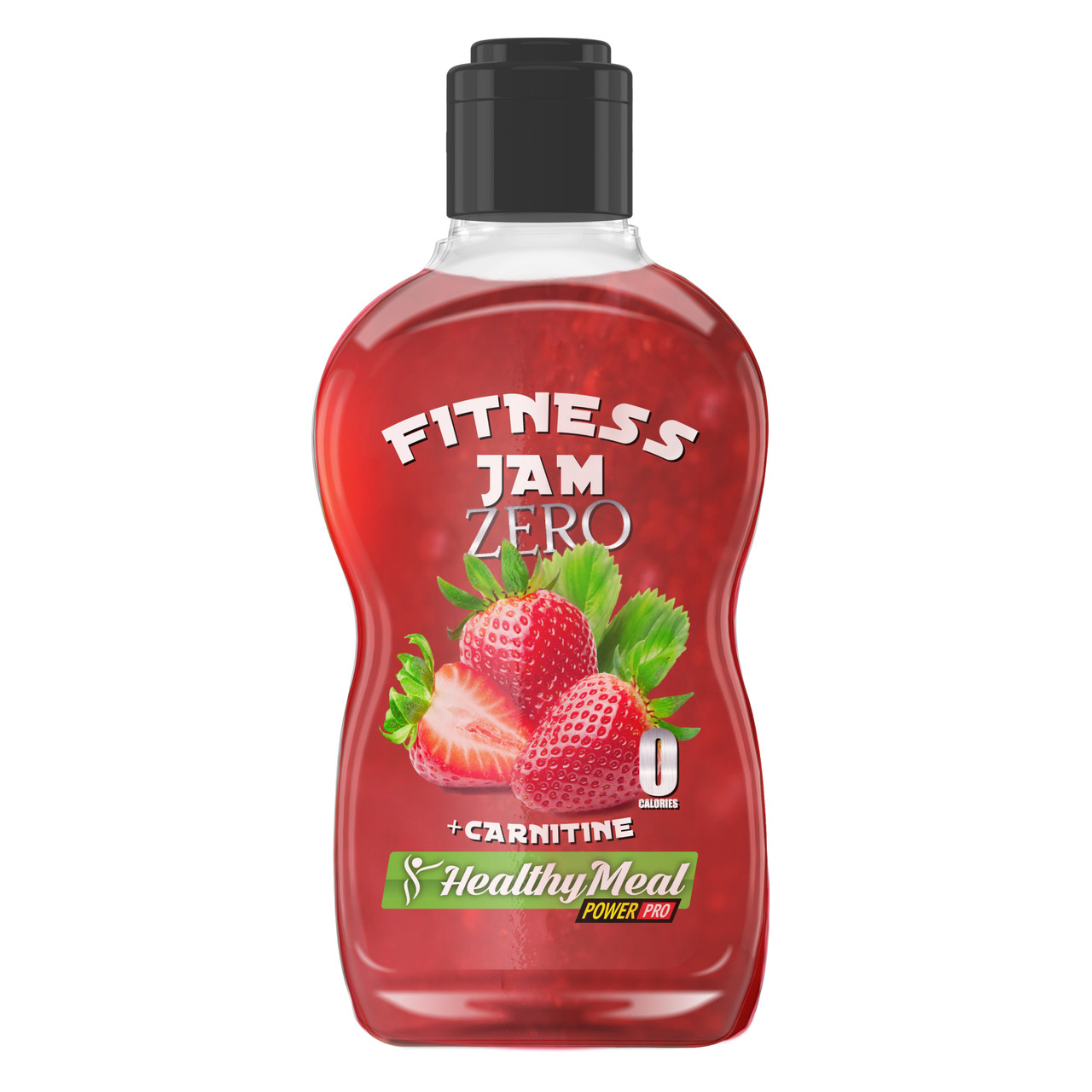 Fitnes Jam Sugar Free + L Carnitine - 200g Strawberry, фото 1