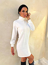 Тепла сукня з розрізами "Kleo"| Батал