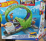 Игровой набор Hot Wheels City Атака аллигатора (HKX39)  оригінал, фото 4