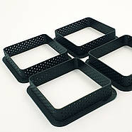 Набір тефлонових квадратів для тартів 6 шт., фото 3