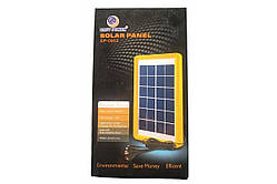 💛Сонячна панель EP-0902 6V 3W зарядний пристрій USB 5в1