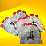 Дитяча однокрокова шапка ANPA 42-44, фото 2